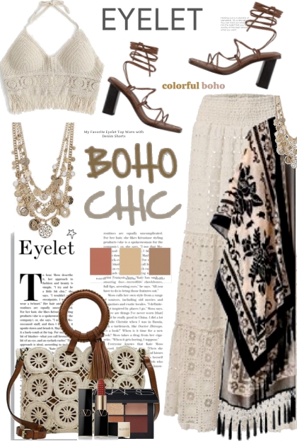 Boho Chic Trends with Eyelet