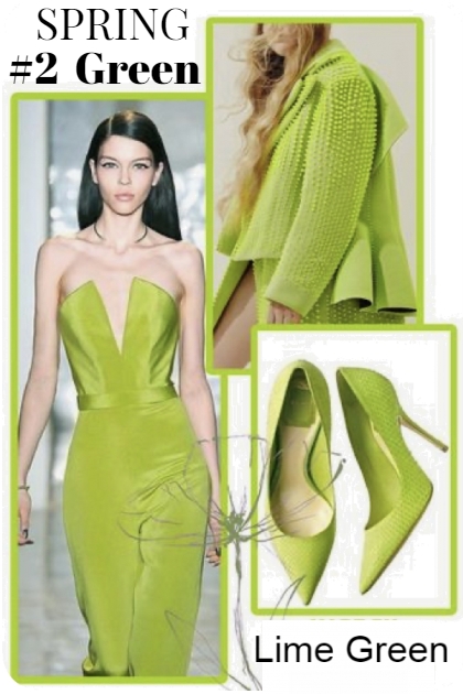 Lime Green- Fashion set