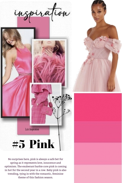 A Pink Inspiration- Fashion set