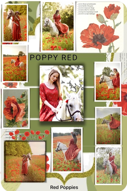 Poppy Red- Fashion set