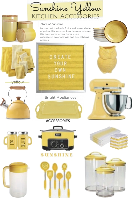 Create Your Own Sunshine- Fashion set