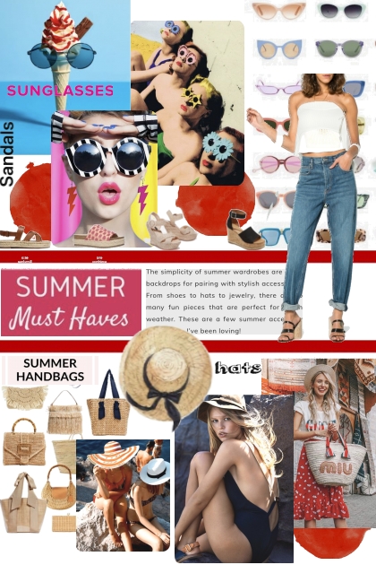 Summer Must Haves- Модное сочетание
