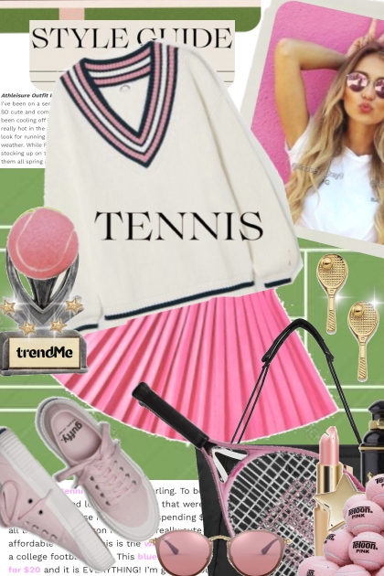 Tennis Style Guide- Modna kombinacija