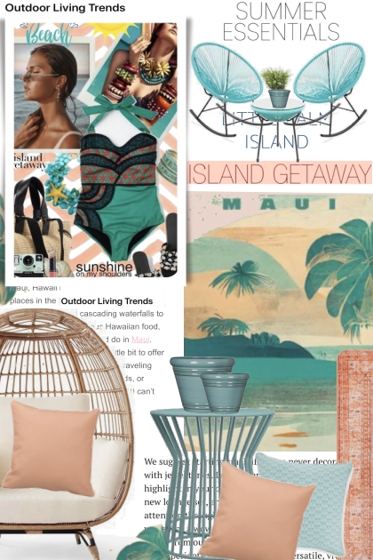 SUMMER ESSENTIALS ISLAND GETAWAY- Модное сочетание