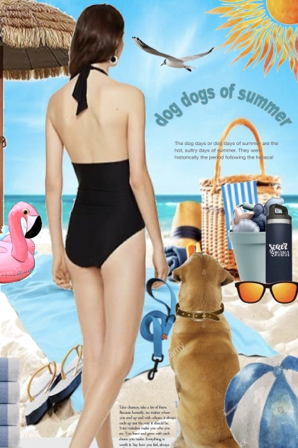 August and the Dog Days of Summer- combinação de moda