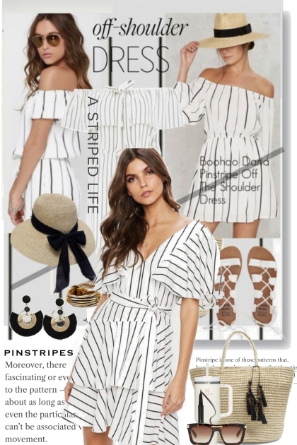 A Striped Life- Fashion set