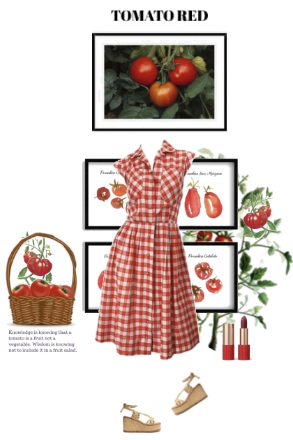 Tomato Red- Fashion set