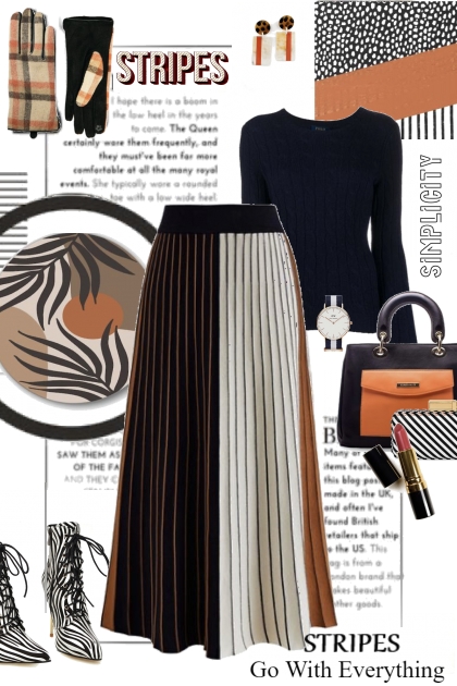 Stripes go with Everything- Fashion set