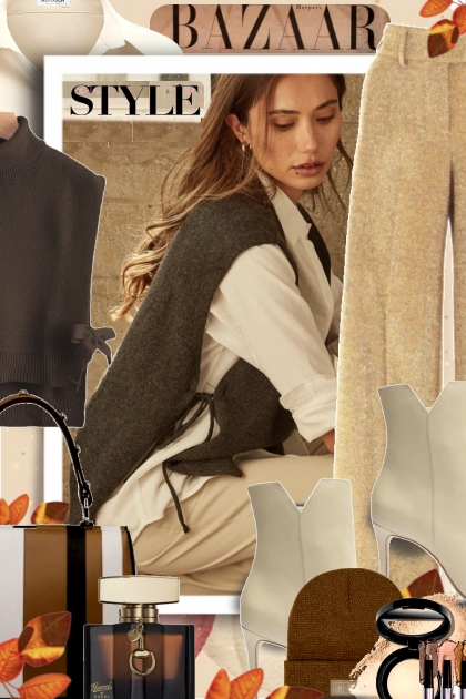Bazaar Style Frenzy for Fall- Modna kombinacija