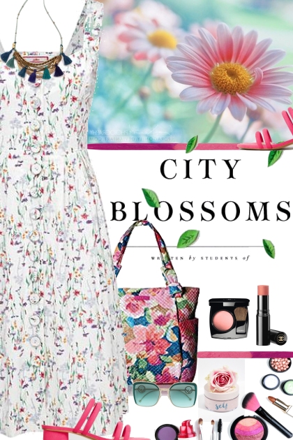 City blossoms- Fashion set