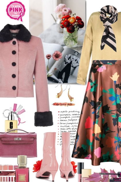 Autumn in Pink- Combinazione di moda