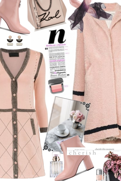 Pink Pastel- combinação de moda