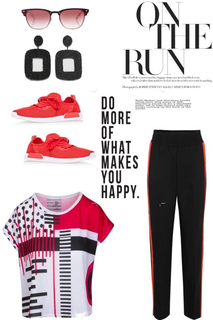 Morning Run- combinação de moda