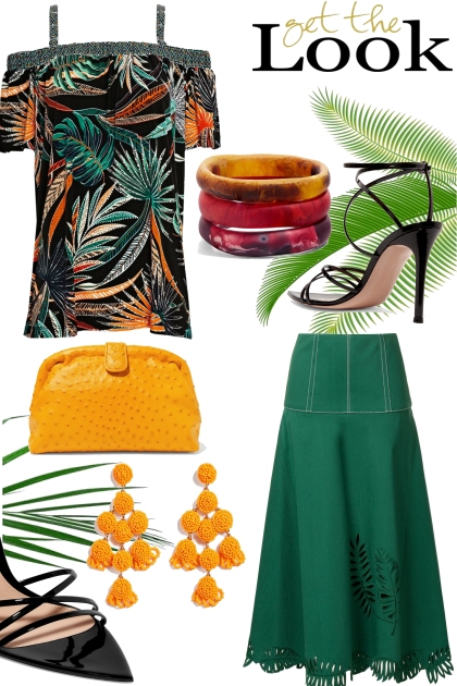Tropical Beauty- Modna kombinacija