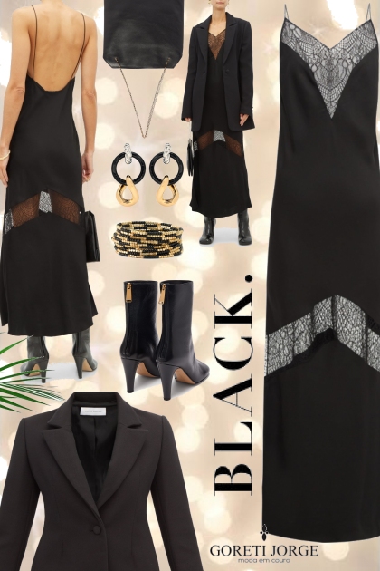 Monocrome Black- Модное сочетание