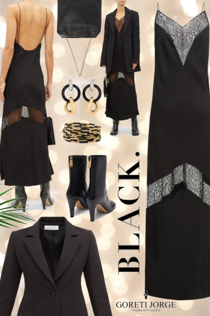 Monocrome Black- Fashion set