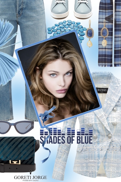  The Blue - Fashion Fall- Combinazione di moda