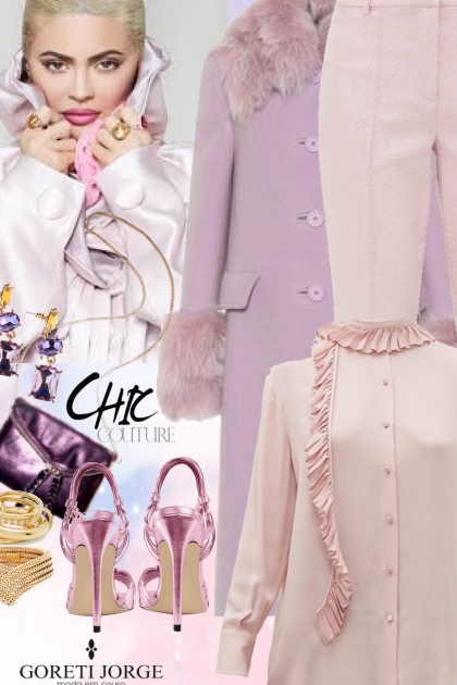 Adorable Purple & pink- Modna kombinacija