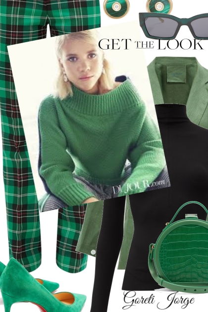 Green Style- Fashion set