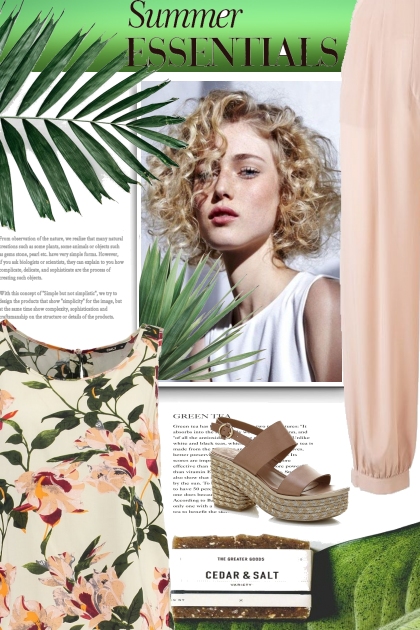 Nature's Breeze and Leaves- Combinaciónde moda