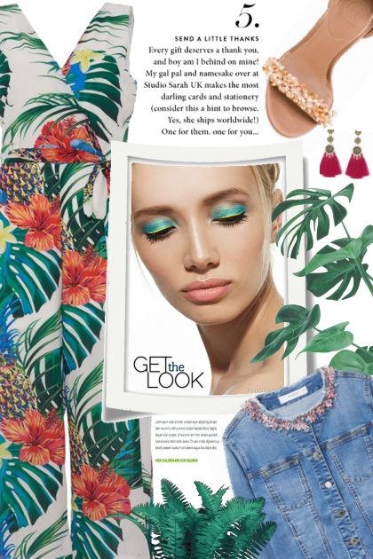 Tropical Queen- Fashion set