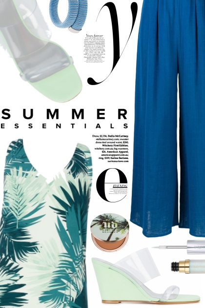 Summer Blue Breeze~- Модное сочетание