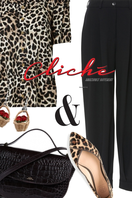 dressing up in leopard- Fashion set