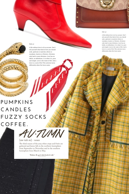 Amazin Grace Autumn- combinação de moda
