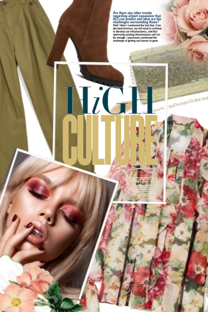 Couture For Spring 2019- Модное сочетание