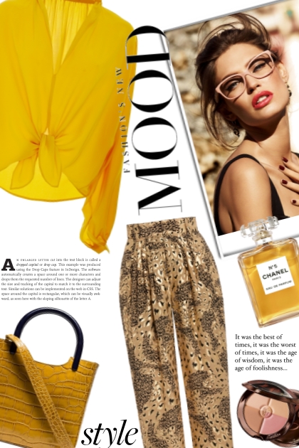 Yellow Hues- Combinaciónde moda