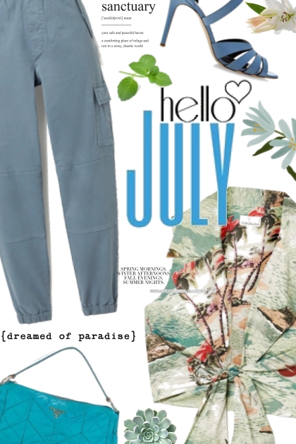 July is Beautiful- combinação de moda