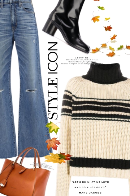 Playing in the Autumn Leaves with you- Fashion set