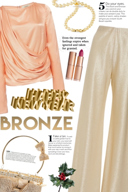Bronze New Year- Combinaciónde moda
