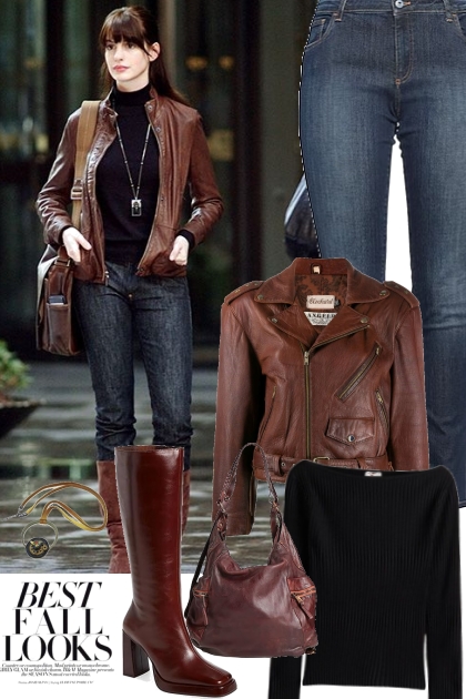 Get the fall look- Модное сочетание