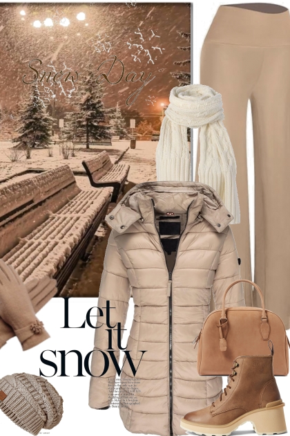 Let it snow ❄- combinação de moda