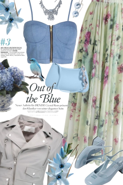 Blue Bloom- Fashion set