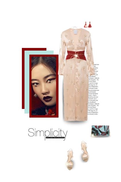Simplicity- combinação de moda
