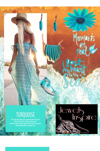 JewelsInspire's Turquoise Beach- Modna kombinacija
