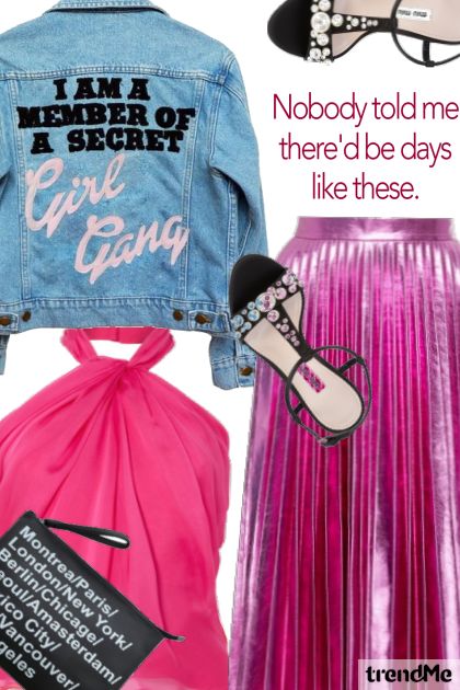 I am a member of Polyvore Girl Gang!!!- 搭配