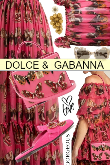 Love Dolce & Gabanna - Модное сочетание