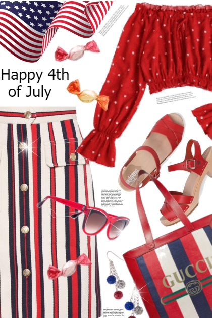 Happy 4th of July- Fashion set