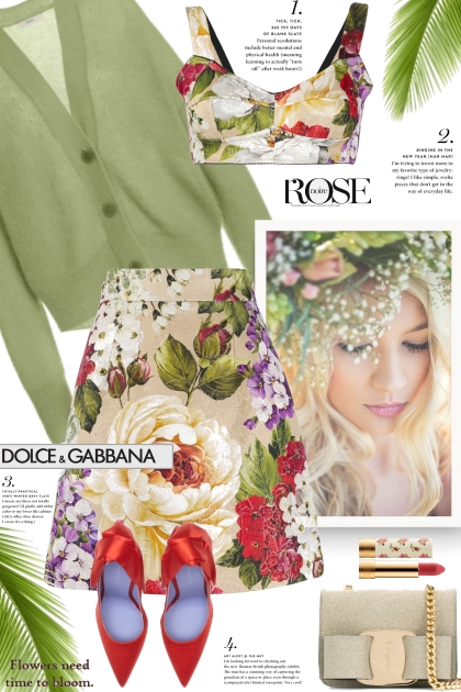 Dolce & Gabbana - Modna kombinacija