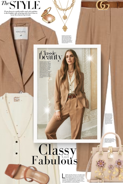 Classy and Fabulous- Модное сочетание