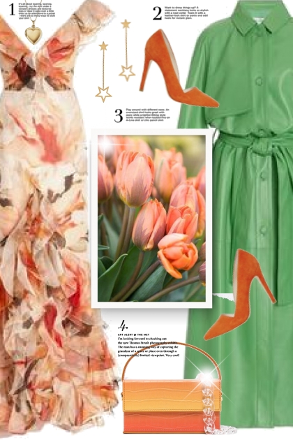 Floral dream dress- Modna kombinacija
