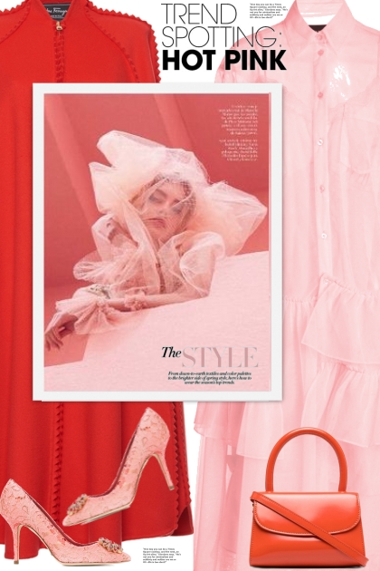 Hot pink ❤️- Combinaciónde moda