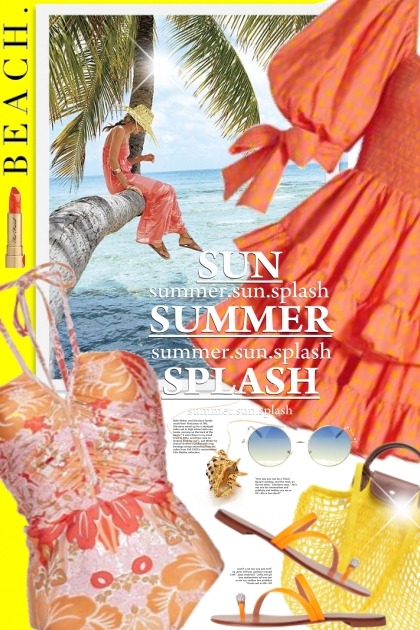 Summer splash- Combinaciónde moda