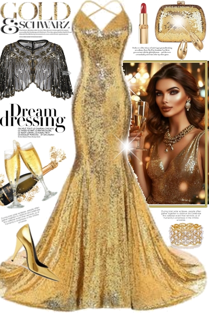 Golden dream- Combinazione di moda