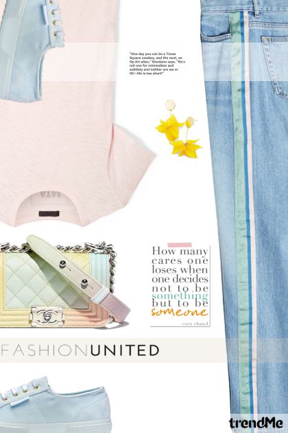 I love pastel- Combinazione di moda