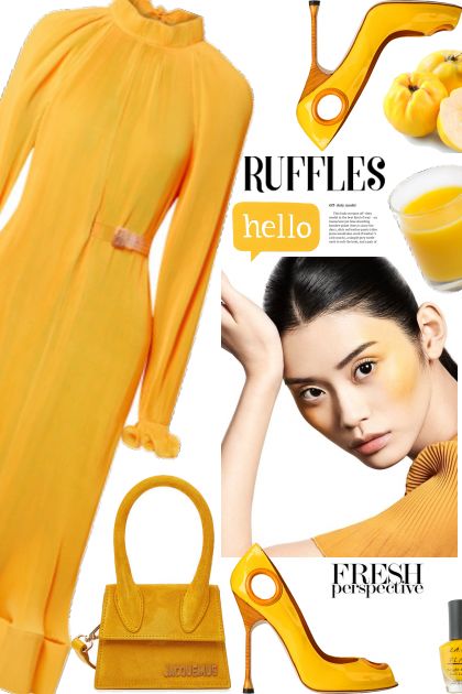Hello yellow- Combinaciónde moda