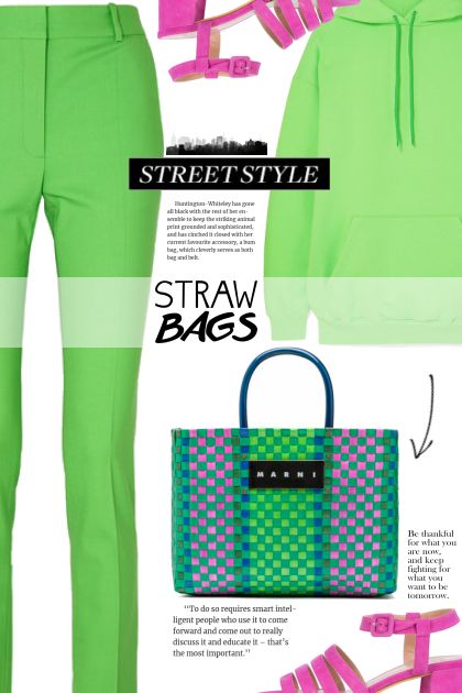 Straw Bags- Modna kombinacija